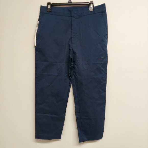 Nike NSW Essential Style Woven Unlined Sneaker Pants DD7032 410 SIZE 32 Blue - Picture 1 of 6